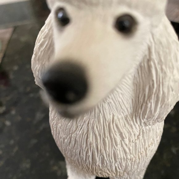 WHITE STONE POODLE MADE IN USA - Picture 3 of 5